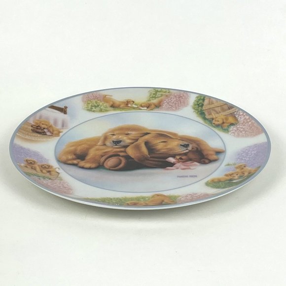 1995 Bradford Exchange Martin Rien "Cuddle Buddies" Limited Edition Plate - Picture 2 of 5